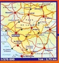 Wegenkaart - Landkaart 517 Pays de la Loire 2012 | Michelin