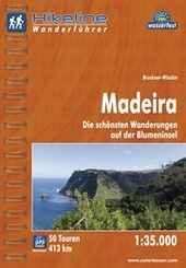 Wandelgids Wanderführer Madeira | Hikeline - Esterbauer