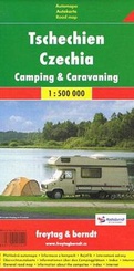 Wegenkaart Camping & Caravaning Tsjechië | Freytag & Berndt