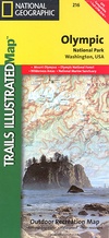 Wandelkaart - landkaart Olympic National Park | Trails Illustrated maps - National Geographic