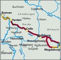 Fietsgids Aller-Radweg - Von Bremen nach Magdeburg | Bikeline