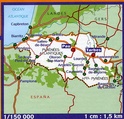 Wegenkaart - landkaart - autokaart 342 Hautes-Pyrenees, Pyrenees Atlantigues / Pyreneeen | Michelin Local