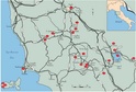 Wandelgids Walking in Tuscany ( Toscane wandelen) | Cicerone