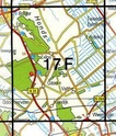 Topografische kaart / Wandelkaart 17F Exloo