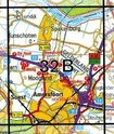 Topografische kaart / Wandelkaart 32B Amersfoort