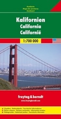 Wegenkaart - Autokaart - Landkaart Kalifornien - Californië | Freytag & Berndt