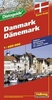 Wegenkaart - Landkaart Denemarken | Hallwag