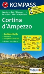 Wandelkaart 55 Cortina d'Ampezzo | Kompass
