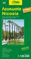 Wegenkaart  - Fietskaart Nicosia (11) Cyprus | Orama editions