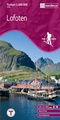 Wandelkaart 2549 Lofoten, topografische kaart Turkart Noorwegen | Statens