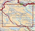 Wandelkaart 2687 Hemsedal Nord - noord,  topografische kaart - turkart Noorwegen | Statens - Ugland IT