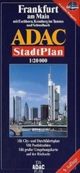 Plattegrond  - Stadsplattegrond Frankfurt am Main | ADAC