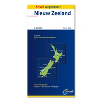 Wegenkaart landkaart Nieuw Zeeland | ANWB