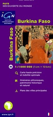 Wegenkaart - landkaart Burkina Faso | IGN