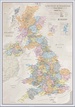 Wandkaart Classic Verenigd Koninkrijk | UK | Great Brittain | 85 x 60 cm | Maps International