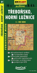 Shocart 41 TŘEBOŇSKO, HORNÍ LUŽNICE - Trebon - Obere Lainsitz   / Wandelkaart Tsjechie