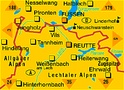 Kompass wandelkaart 4 Füssen-Ausserfern