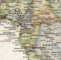 Wereldkaart (code 27) klassiek - World map, papieren uitvoering,  GROTE VERSIE 185 x 122 cm | National Geographic 