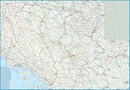 Wegenkaart - landkaart Bosnië en Montenegro | ITMB