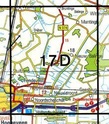 Topografische kaart / Wandelkaart 17D Nieuw Balinge