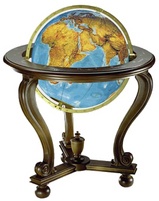 Wereldbol - globe Duo, staand model | Columbus