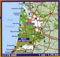 Wegenkaart - landkaart - autokaart 335 Gironde - Landes | Michelin Local