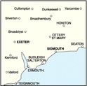 Wandelkaart Engeland Landranger 192 Exeter & Sidmouth, Exmouth & Teignmouth | Ordnance Survey