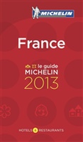 Hotelgids Restaurant gids Frankrijk - France 2013 | michelin rode gids 