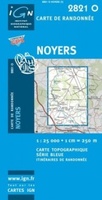 Wandelkaart 2821O - 2821 O Noyers topografische kaart | Institut Géographique National IGN