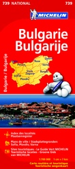 Wegenkaart - landkaart 739 Michelin Bulgarije | Michelin