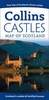 Wegenkaart - Landkaart Castles Map of Scotland (Kastelen Schotland) | Collins