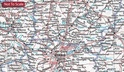 Wandkaart - landkaart Frankrijk, België en Nederland - France, Belgium and the Netherlands , papieren versie| National Geographic plano