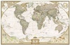 Wereldkaart (code 25) klassiek - World map - papieren versie 117 x 76 cm | National Geographic