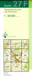 Topografische kaart / Wandelkaart 27F Raalte