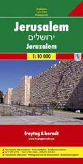 Stadsplattegrond - landkaart Jerusalem - Jeruzalem | Freytag & Berndt