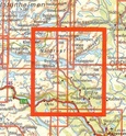 Wandelkaart 2375 Beitostølen - Vestre Slidre - Vang - Nord-Fron - Lom - Vågå - Sør-Fron - Øystre Slidre, topografische kaart Turkart Noorwegen | State