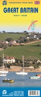 Landkaart - wegenkaart Great Britain - Engeland - Schotland | ITMB