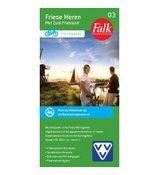 Fietskaart 03 Friese Meren met Zuidoost-Friesland ( Met Knooppuntennetwerk) | Falk