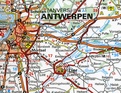 Wandkaart België - Luxemburg geplastificeerd | Michelin