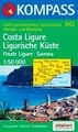 Wandelkaart 642 Finale Ligure - Manie - Savona | Kompass