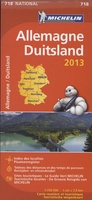 Wegenkaart - landkaart Michelin 718 Duitsland 2013 | Michelin 