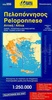 Landkaart - wegenkaart Peloponnessos - Peloponnese | Orama editions
