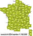 Wegenkaart - Landkaart 148 fietskaart Clermont - Ferrand - Mauriac | IGN