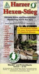Harzer Hexenstieg, Wanderkarte
