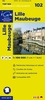 Wegenkaart - landkaart 102 fietskaart LILLE - MAUBEUGE | IGN
