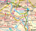 Wegenkaart - landkaart Caucasus - Kaukasus - | ITMB