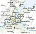 Fietskaart 17 Genf - Geneve | Kümmerly+Frey