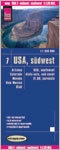 Landkaart - wegenkaart USA 07. Zuid-West | Reise Know How
