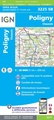 Wandelkaart - Topografische kaart 3225SB Poligny, Chaussin | IGN - Institut Géographique National