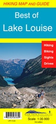 Wandelkaart 13. Best of Lake Louise Map and Guide | Gem Trek